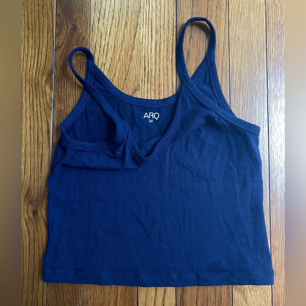 ARQ Navy Crop Top